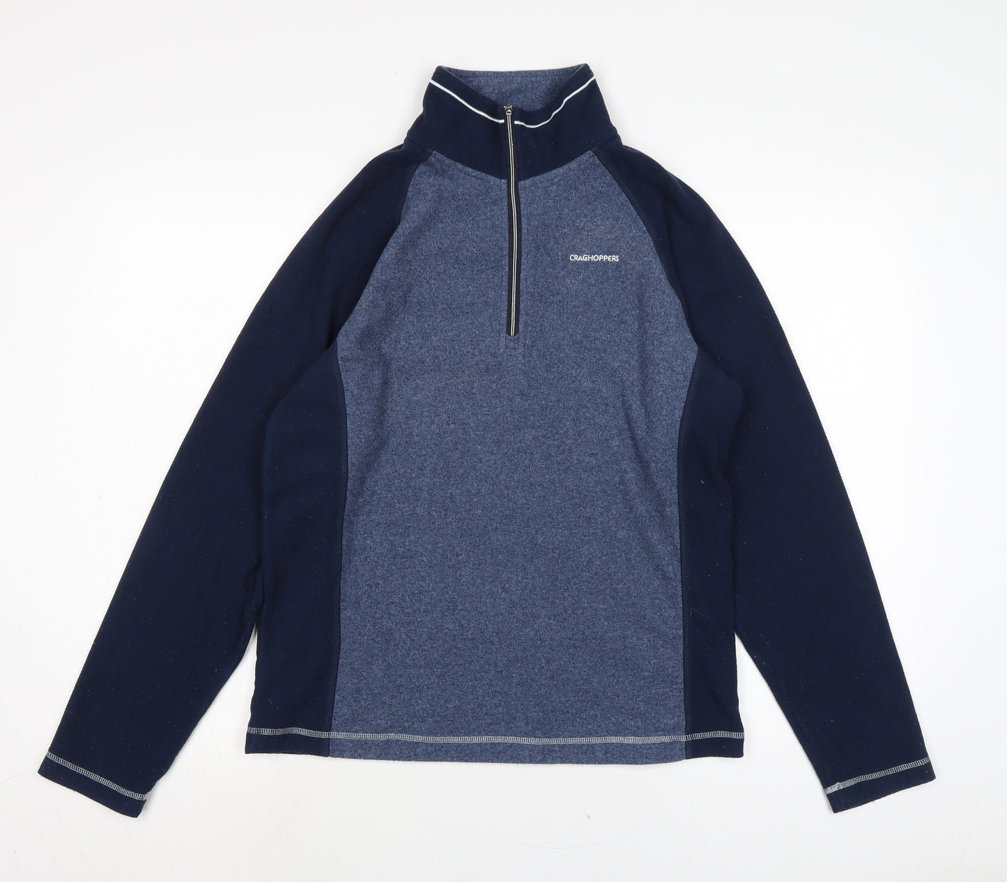 Grasshoppers Womens Blue Polyester Pullover Sweatshirt Size S