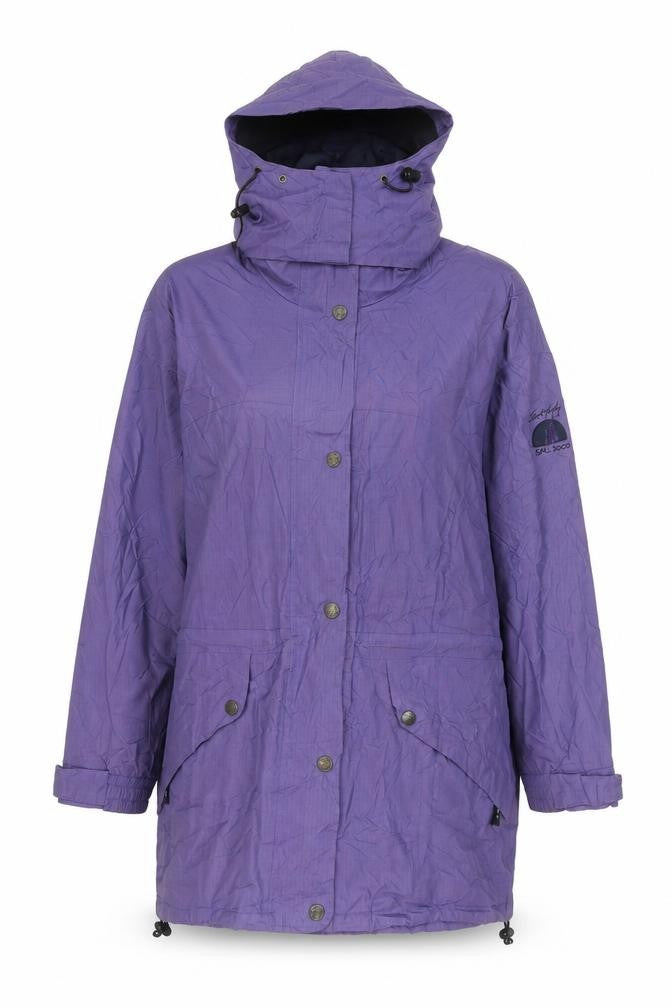 Jack Turphy Womens Purple Jacket Size 12 Zip - Technical