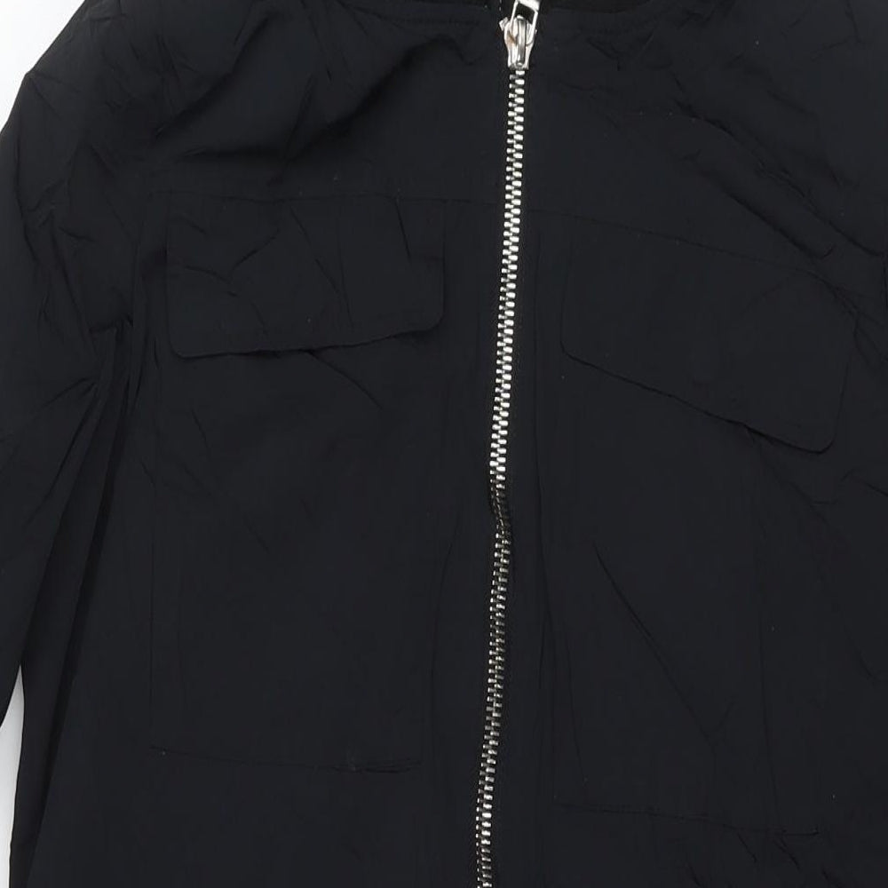 NEXT Womens Black Jacket Size 12 Zip