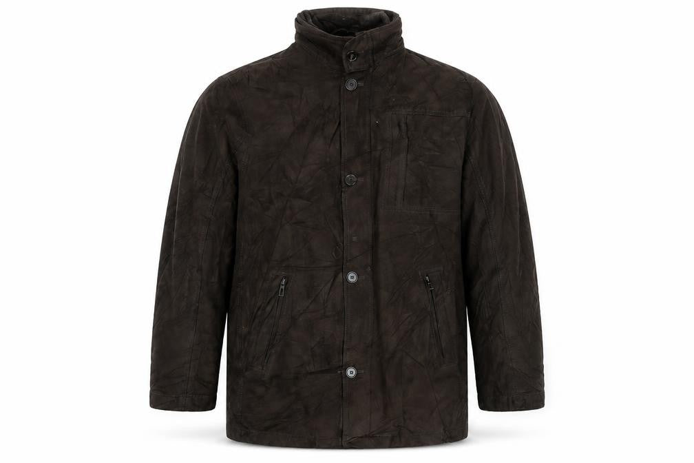Marks & Spencer Mens Brown Jacket Coat Size M Zip