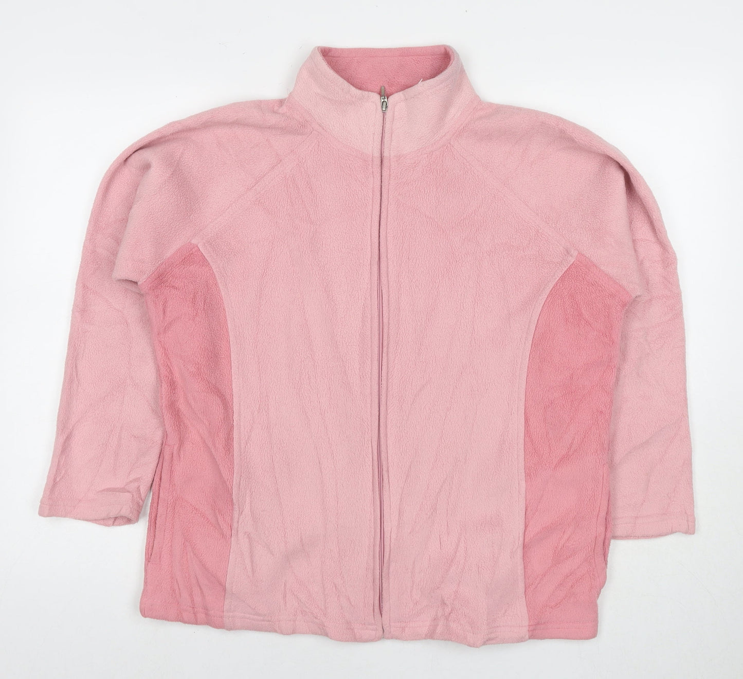 EWM Womens Pink Jacket Size 18 Zip - Size 18-20
