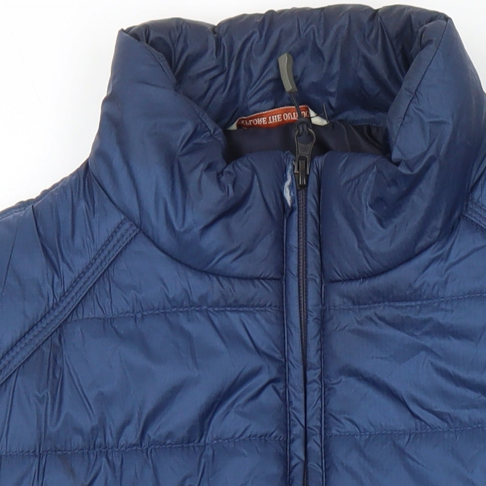 P.G.Field Mens Blue Gilet Waistcoat Size S