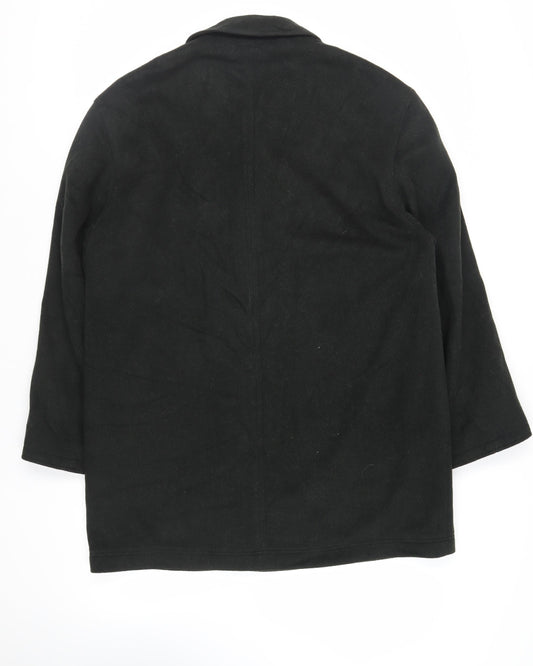 Lord Mens Green Overcoat Coat Size 40 Button