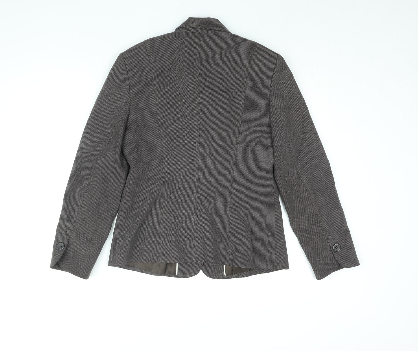 NEXT Womens Brown Jacket Blazer Size 10 Button