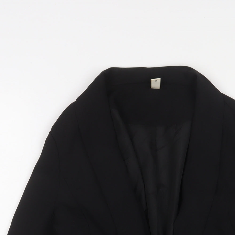 Very Womens Black Jacket Blazer Size 10 - Open