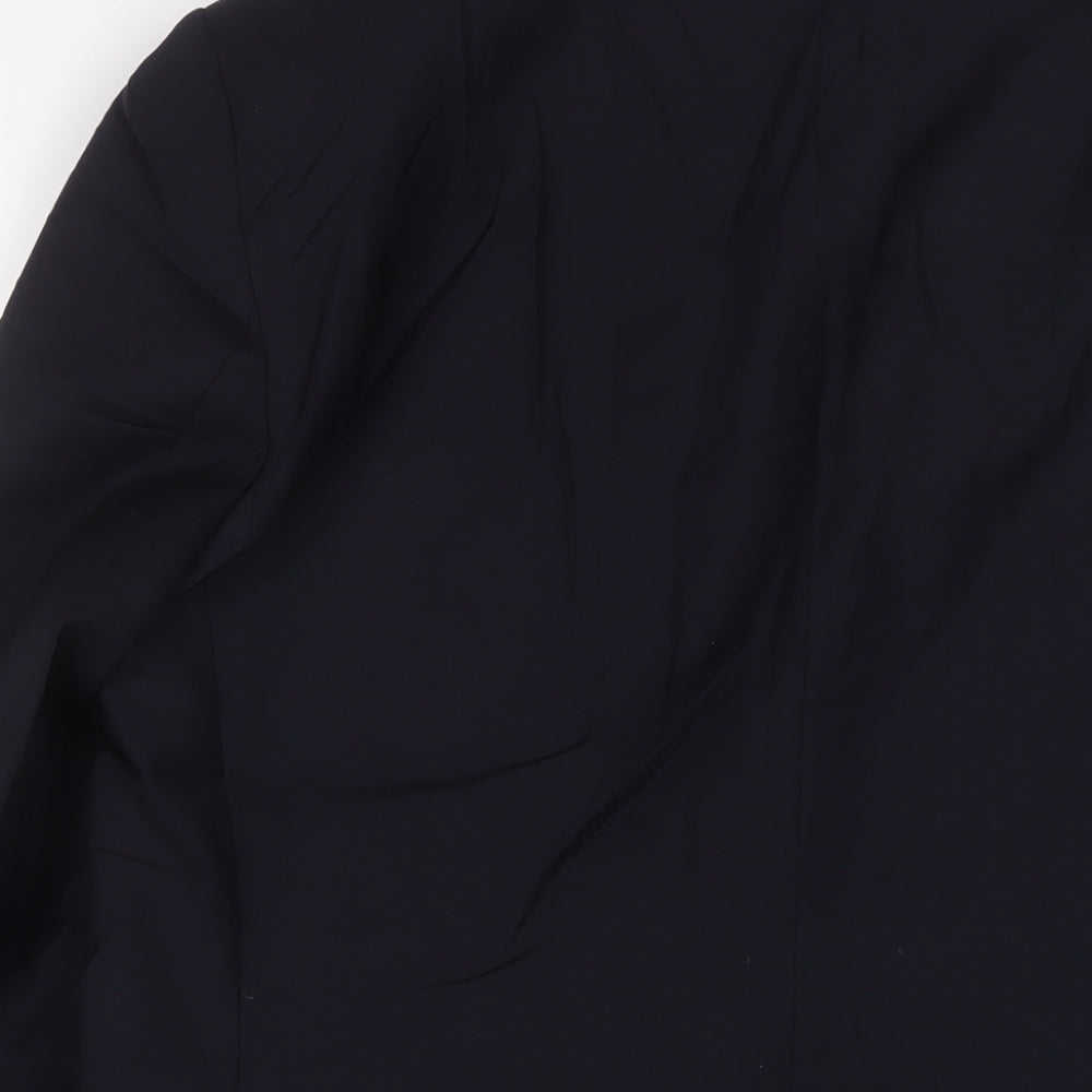 Paul Costelloe Mens Blue Wool Jacket Suit Jacket Size 40 Regular