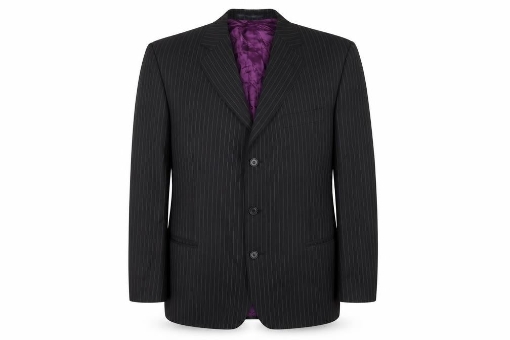 Mens 42 Chest Regular Racing Green Blue Three-Button