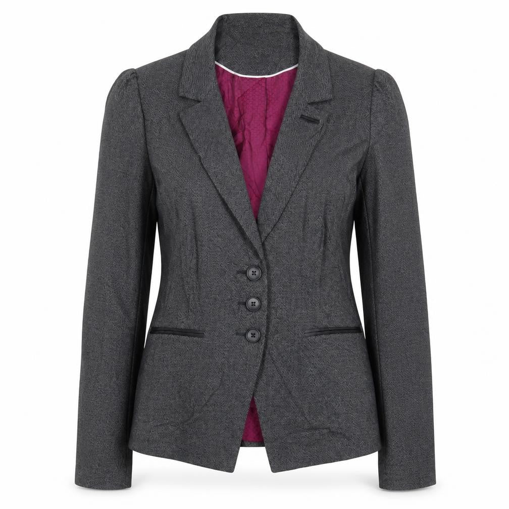 Next Womens Grey Jacket Blazer Size 10 Button