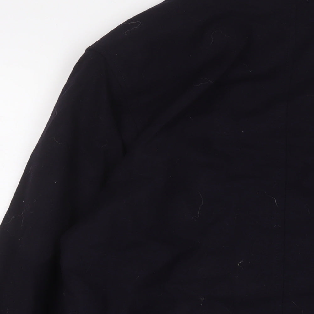 Lakeland Womens Blue Jacket Blazer Size 10 Button