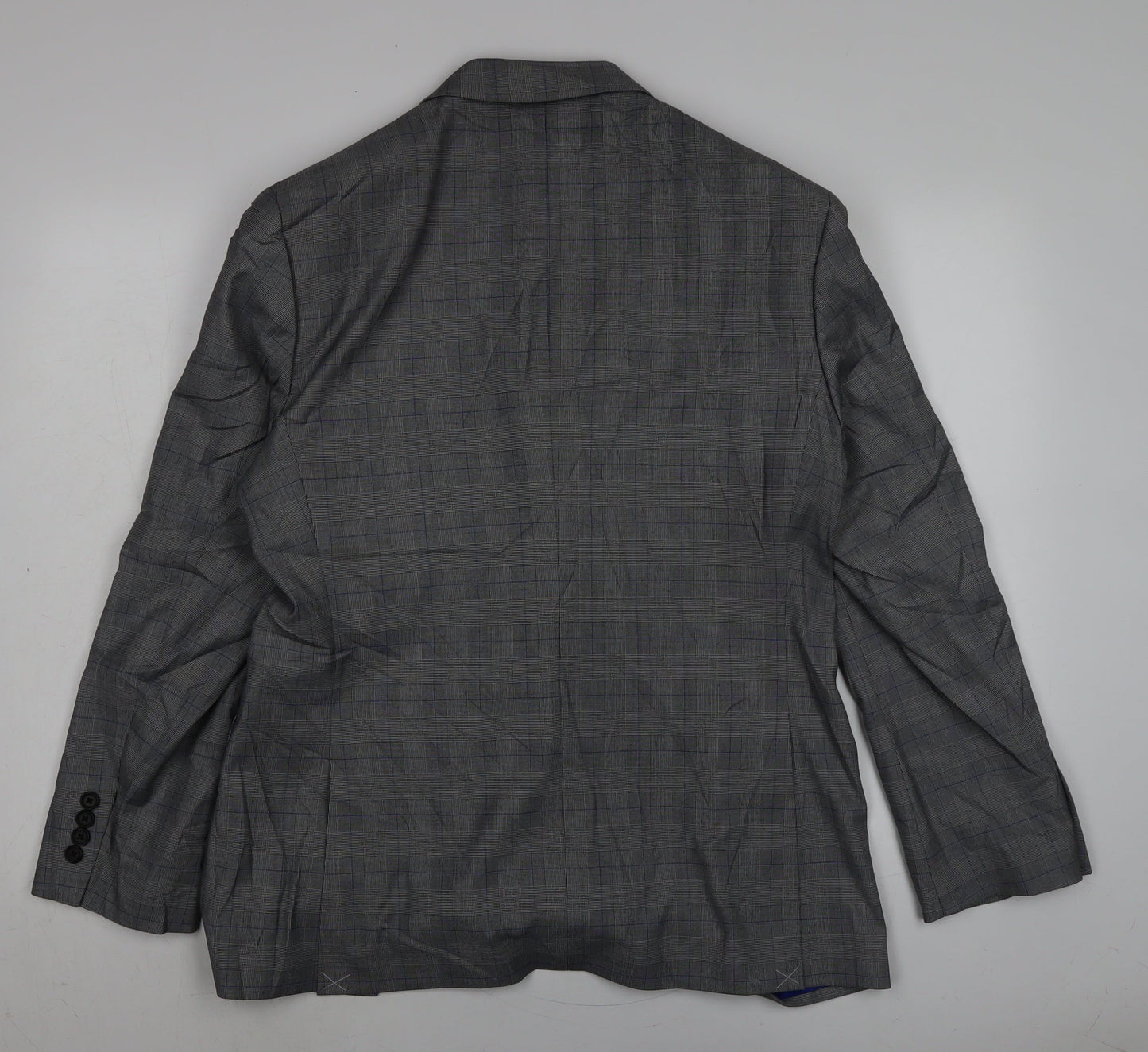 Marks and Spencer Mens Grey Polyester Jacket Suit Jacket Size 40 Regular