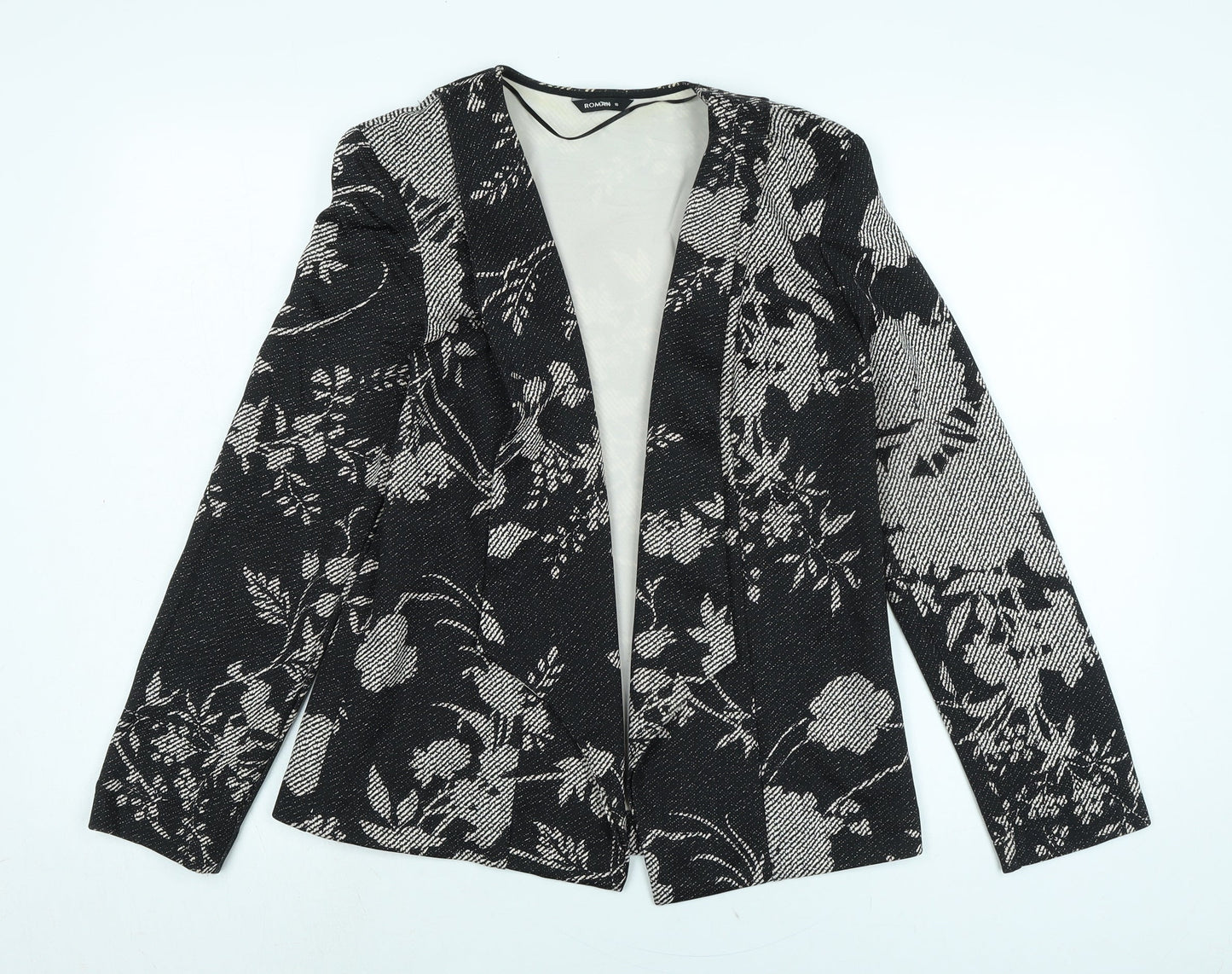 Roman Womens Black Jacket Size 10