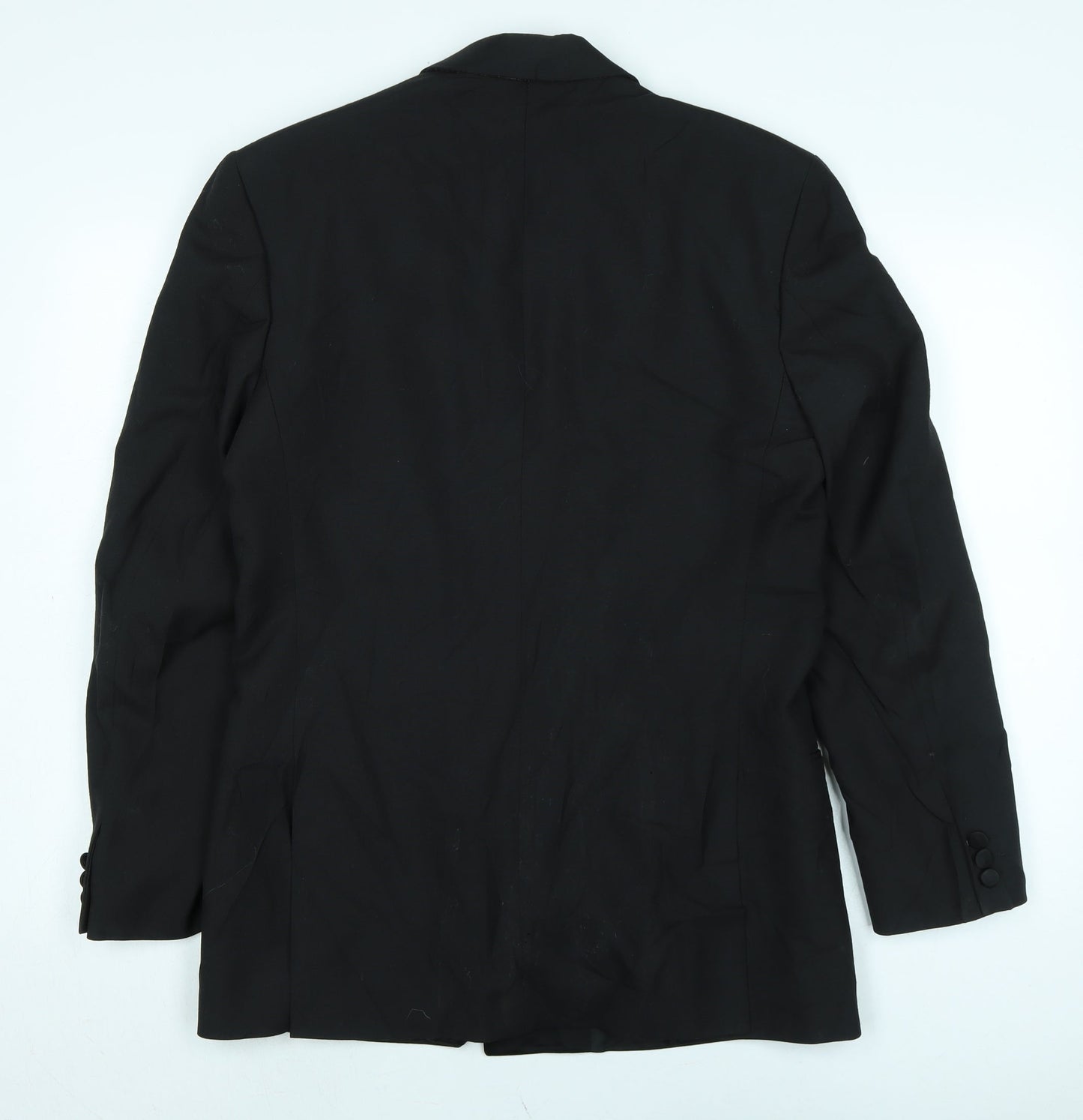 Special occasions Mens Black Wool Jacket Suit Jacket Size 42 Regular