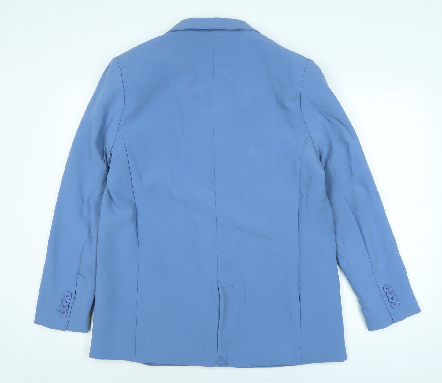 Stradivarius Womens Blue Jacket Size L Button