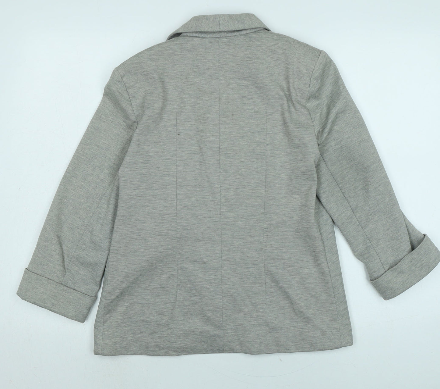 Miss Selfridge Womens Grey Jacket Size 10