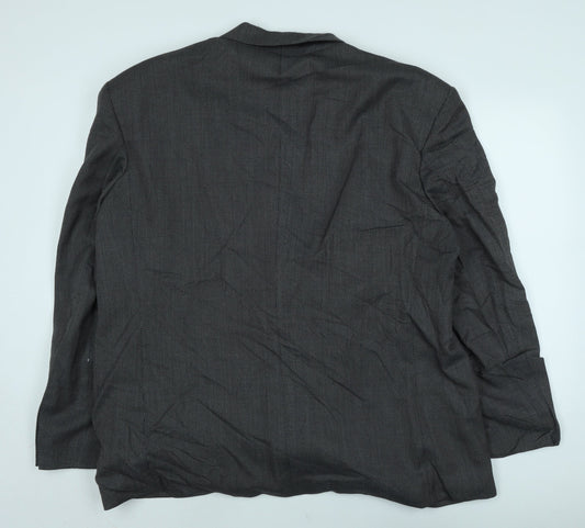 Charles Knight Mens Grey Jacket Size 52 Button