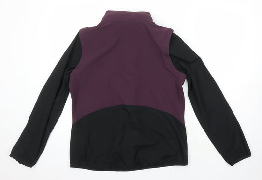M&S Womens Multicoloured Herringbone Jacket Size 10
