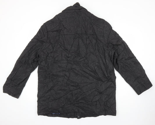 John Lewis Mens Grey Geometric Jacket Size L
