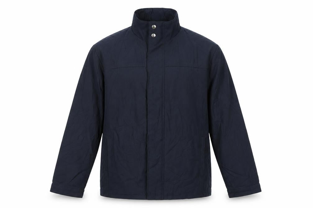 Greenwoods Mens Blue Herringbone Jacket Size M
