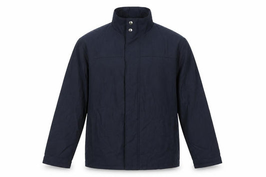 Greenwoods Mens Blue Herringbone Jacket Size M