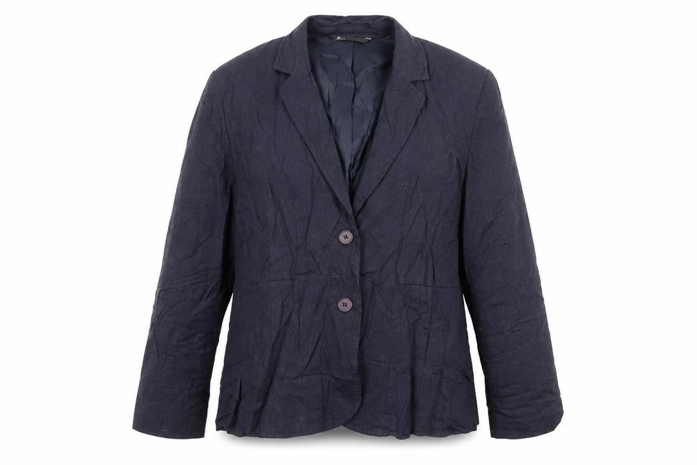 BHS Womens Blue Jacket Blazer Size 18 Button