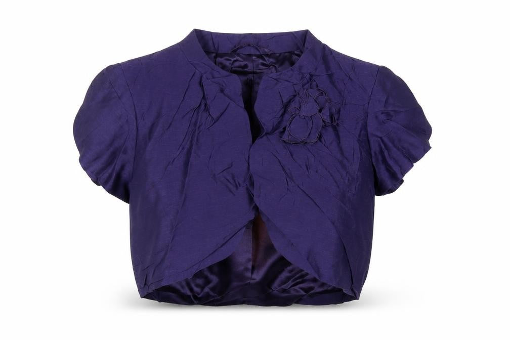 Country Casuals Womens Purple Jacket Size 14 - Open