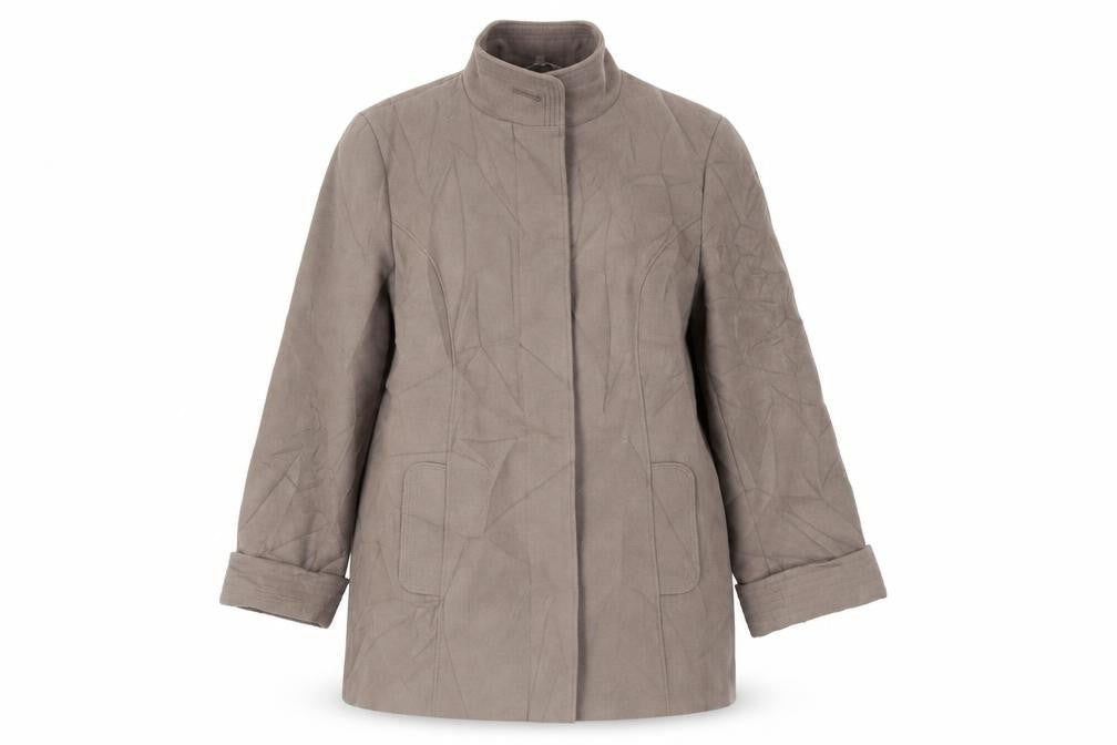 Marks & Spencer Womens Brown Overcoat Coat Size 14 Button