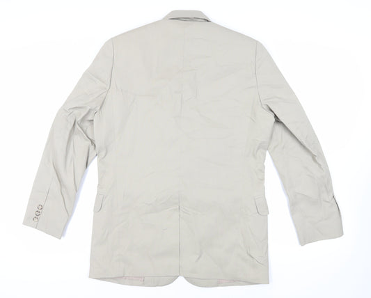 Tilley Endurables Mens Beige Polyester Jacket Blazer Size 38 Regular