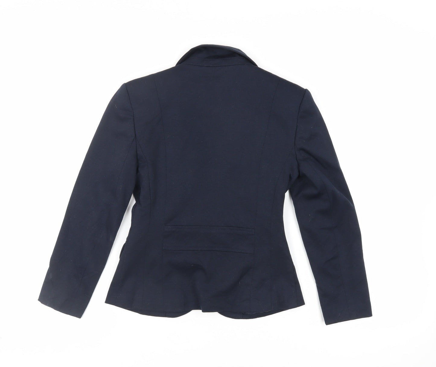 New Look Womens Blue Jacket Blazer Size 6 Button
