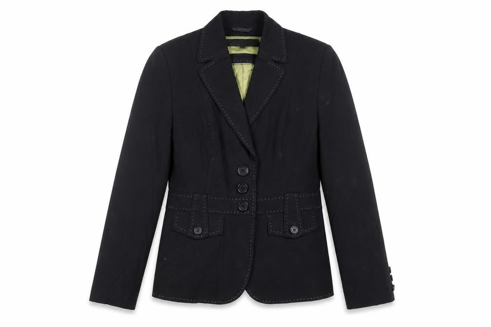 Next Womens Black Jacket Blazer Size 10 Button