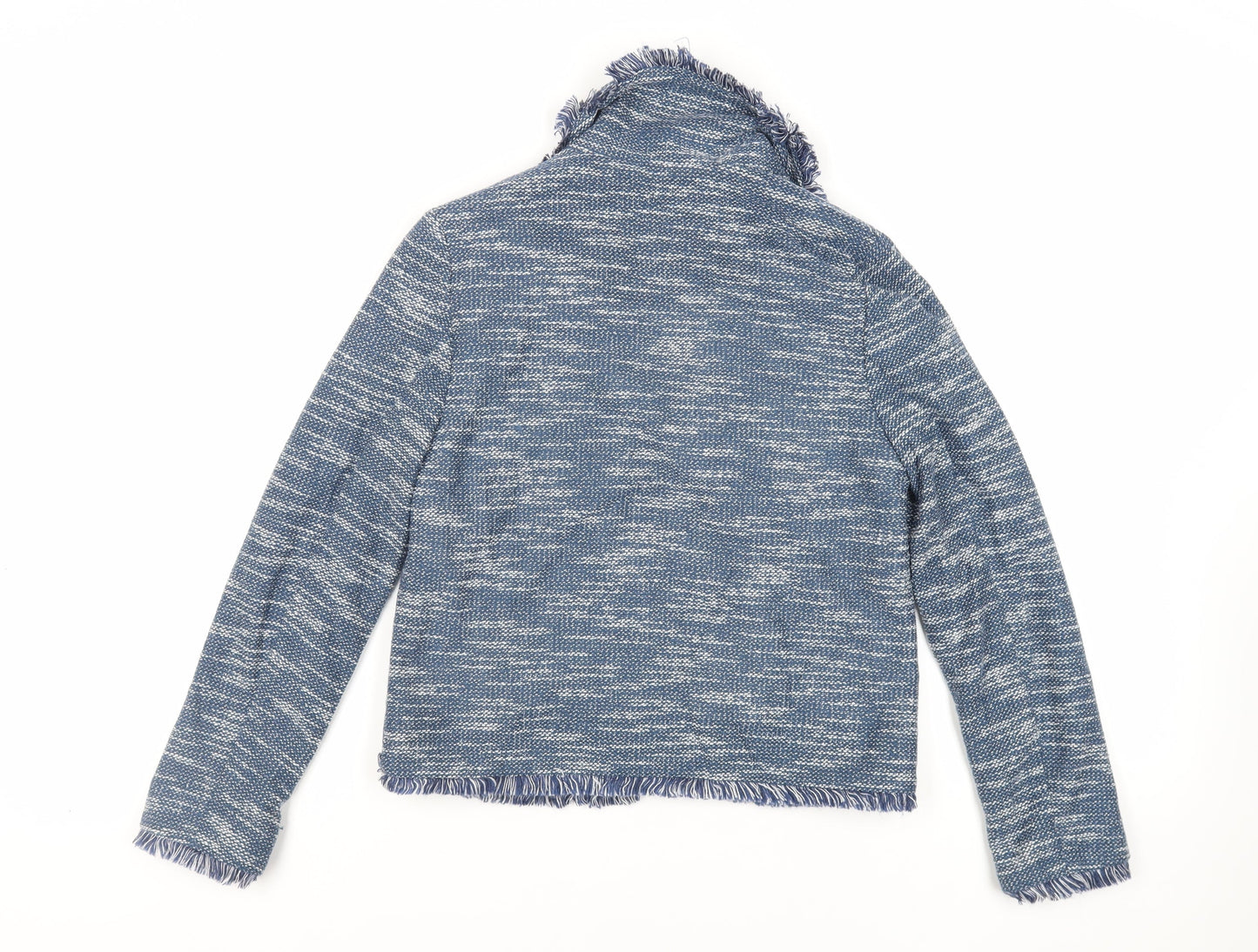 Topshop Womens Blue Jacket Blazer Size 8 - Open