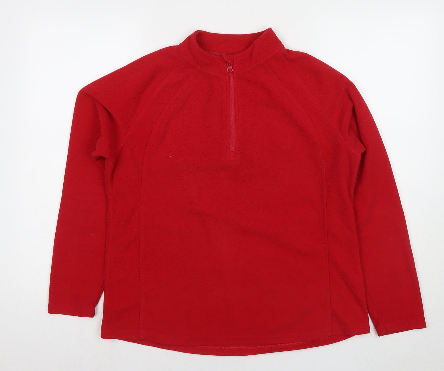 Texsport Womens Red Polyester Pullover Sweatshirt Size XL Pullover