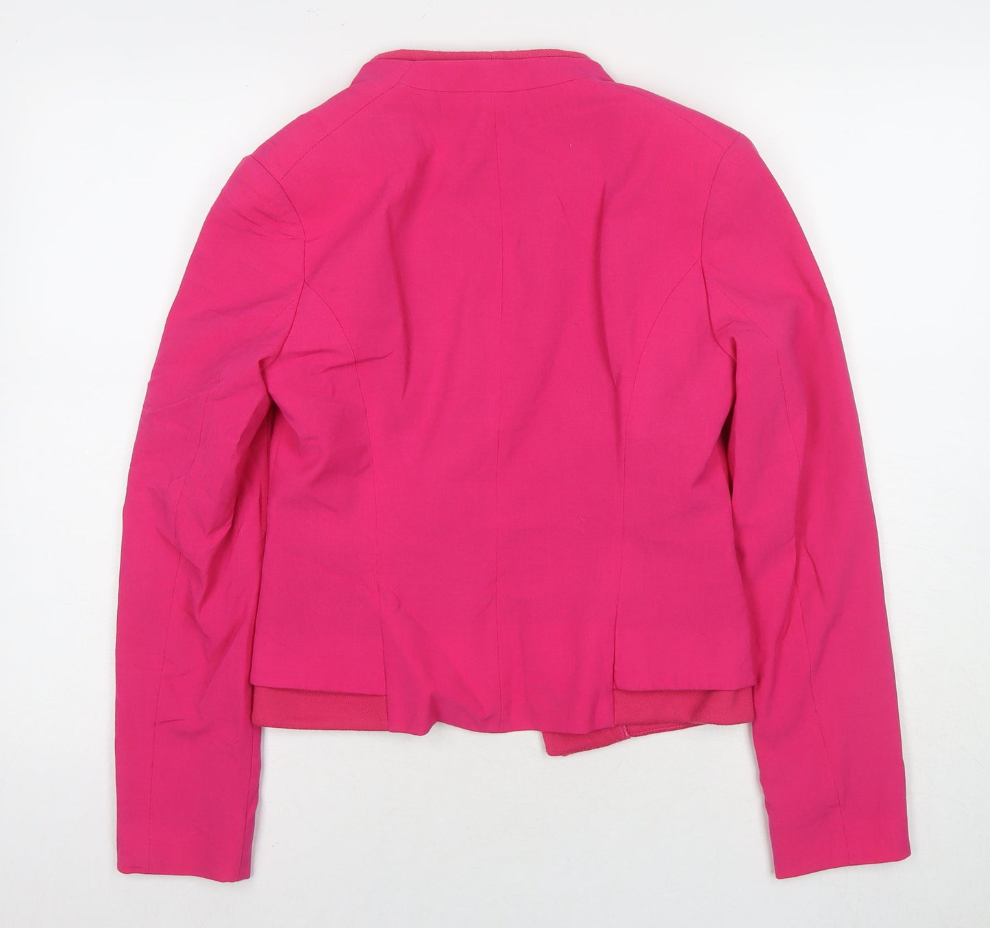New Look Womens Pink Jacket Blazer Size 10