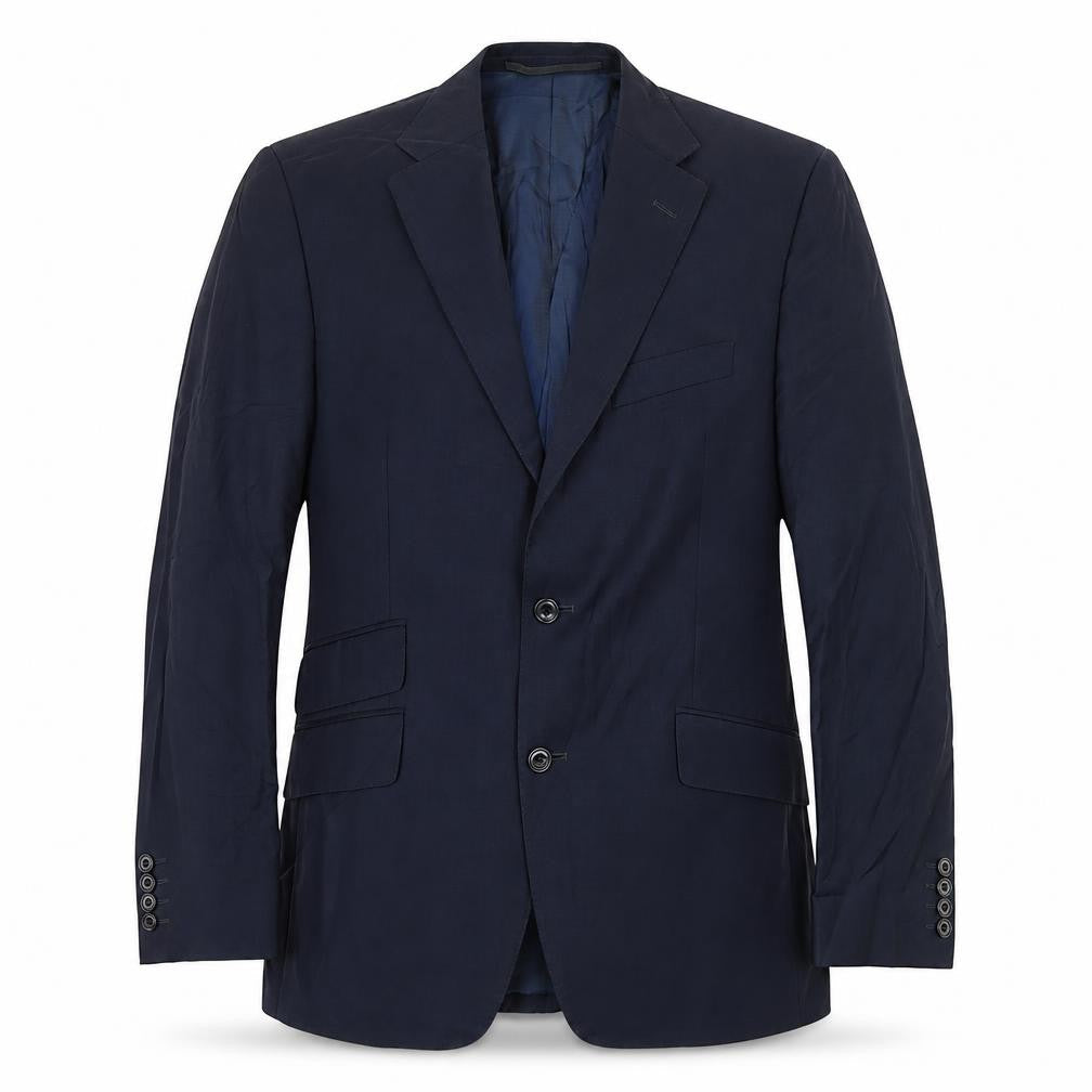 Marks and Spencer Mens Blue Wool Jacket Suit Jacket Size 40 Regular