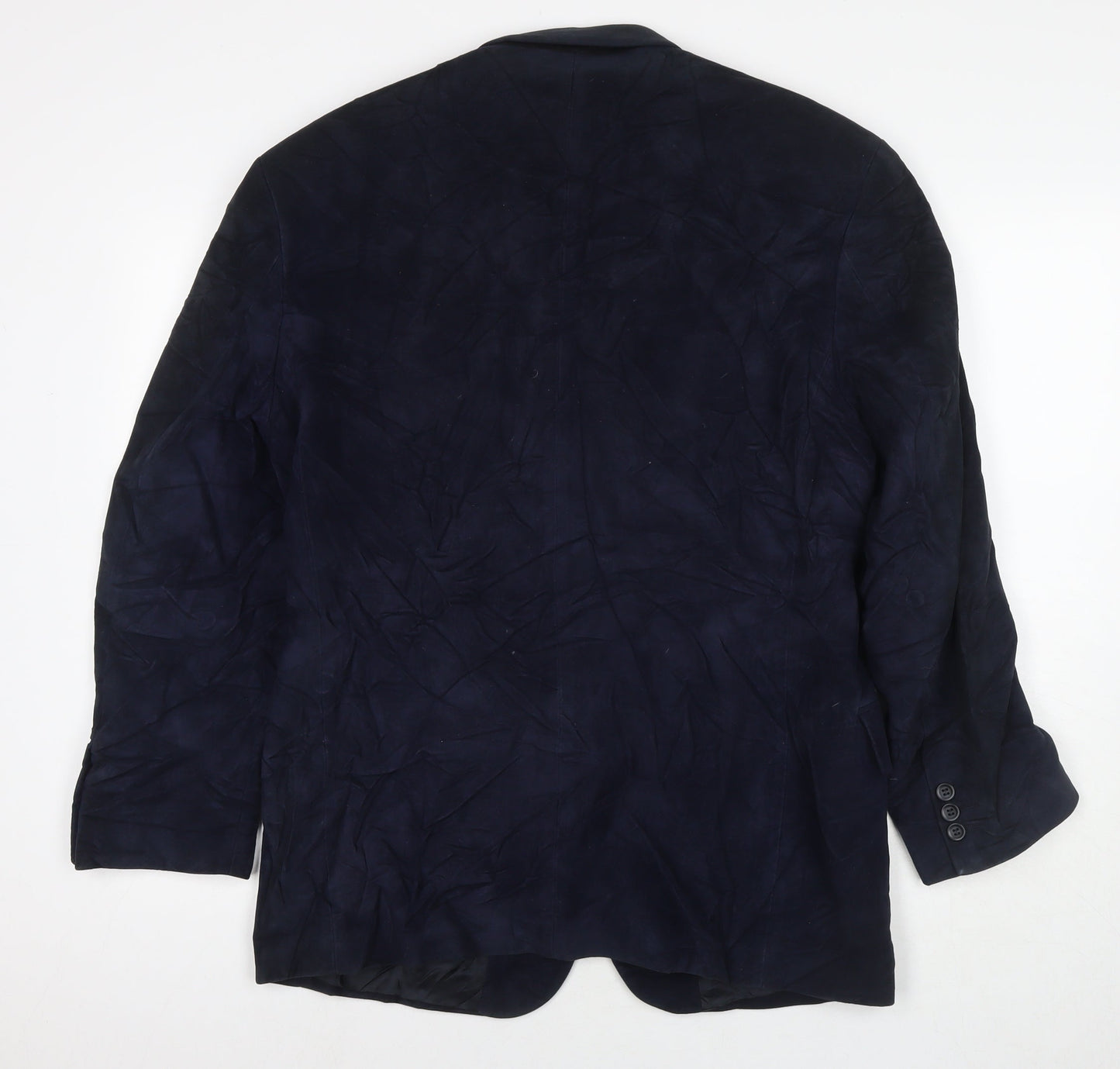 New Classics Mens Blue Jacket Blazer Size 40 Button