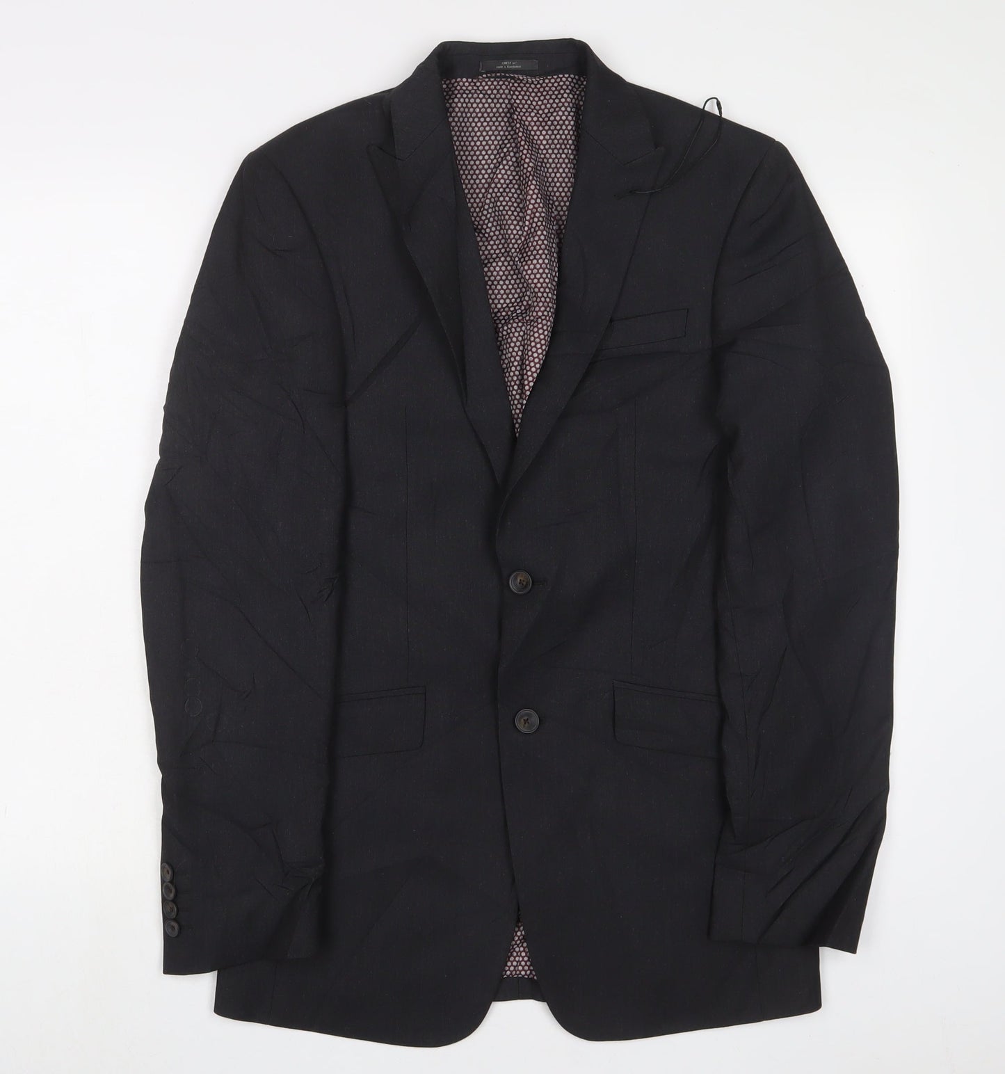 Marks and Spencer Mens Grey Polyester Jacket Suit Jacket Size 34 Regular