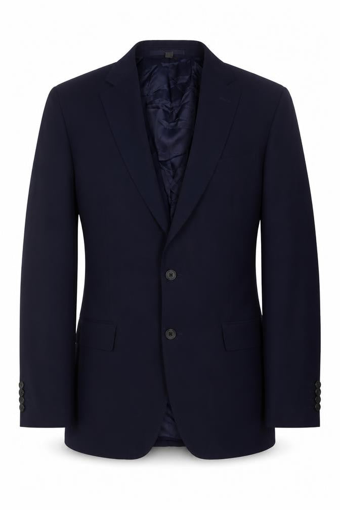 Marks and Spencer Mens Blue Wool Jacket Suit Jacket Size 40 Regular