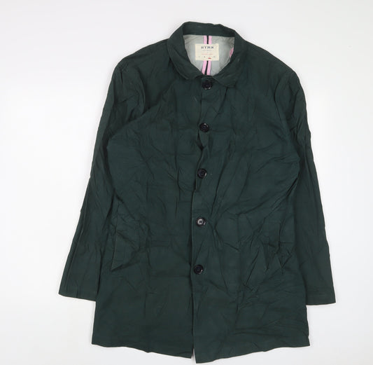 Hymn Womens Green Jacket Size L Button