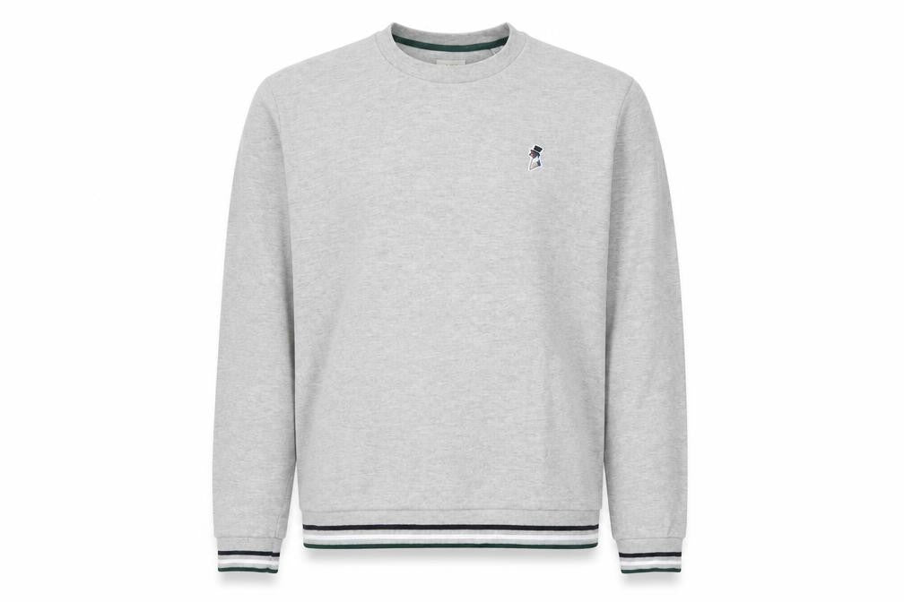 Mens UK L Regular Jack Wills Grey Pullover Sweatshirt