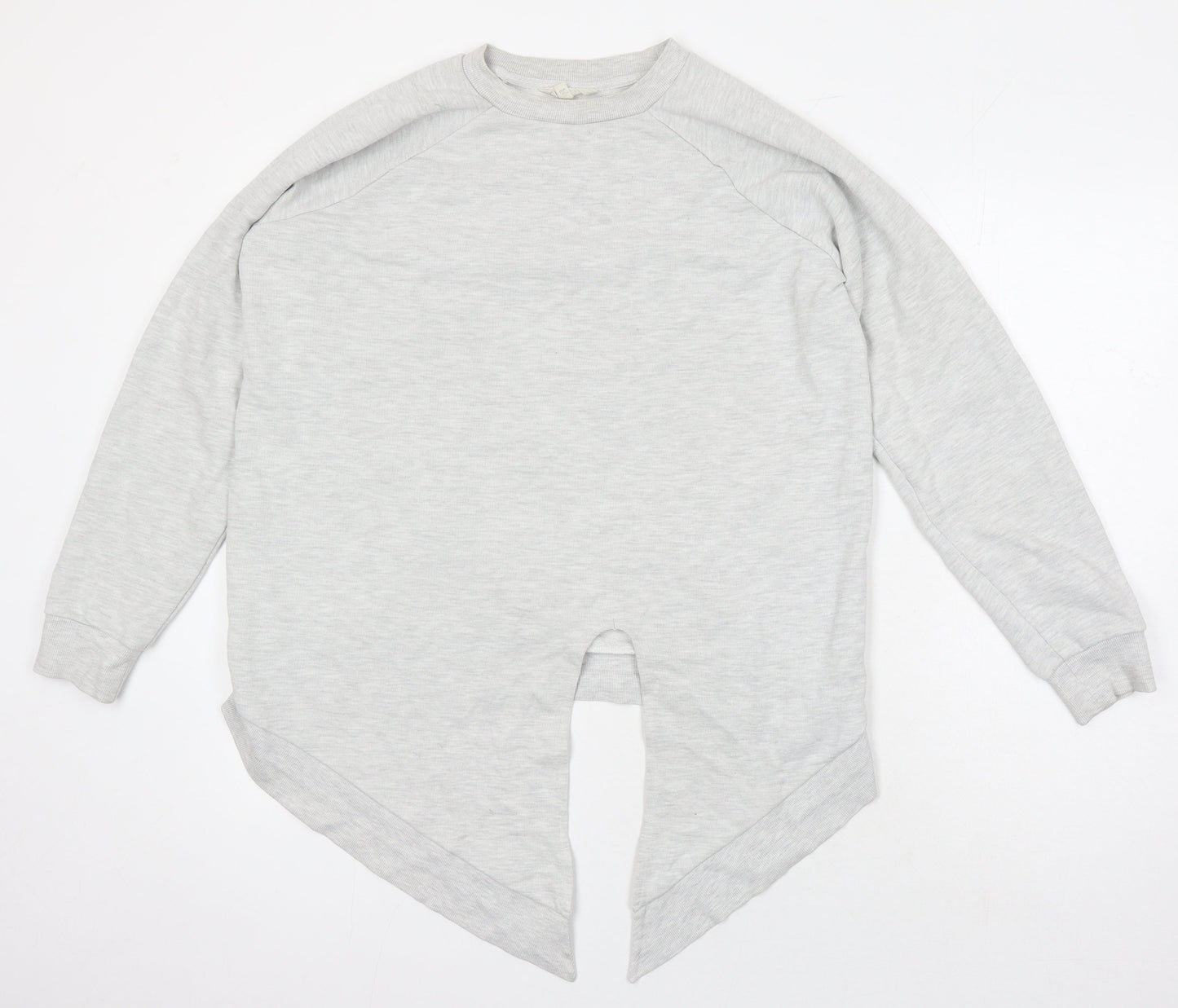 NEXT Womens Grey Polyester Pullover Sweatshirt Size 10