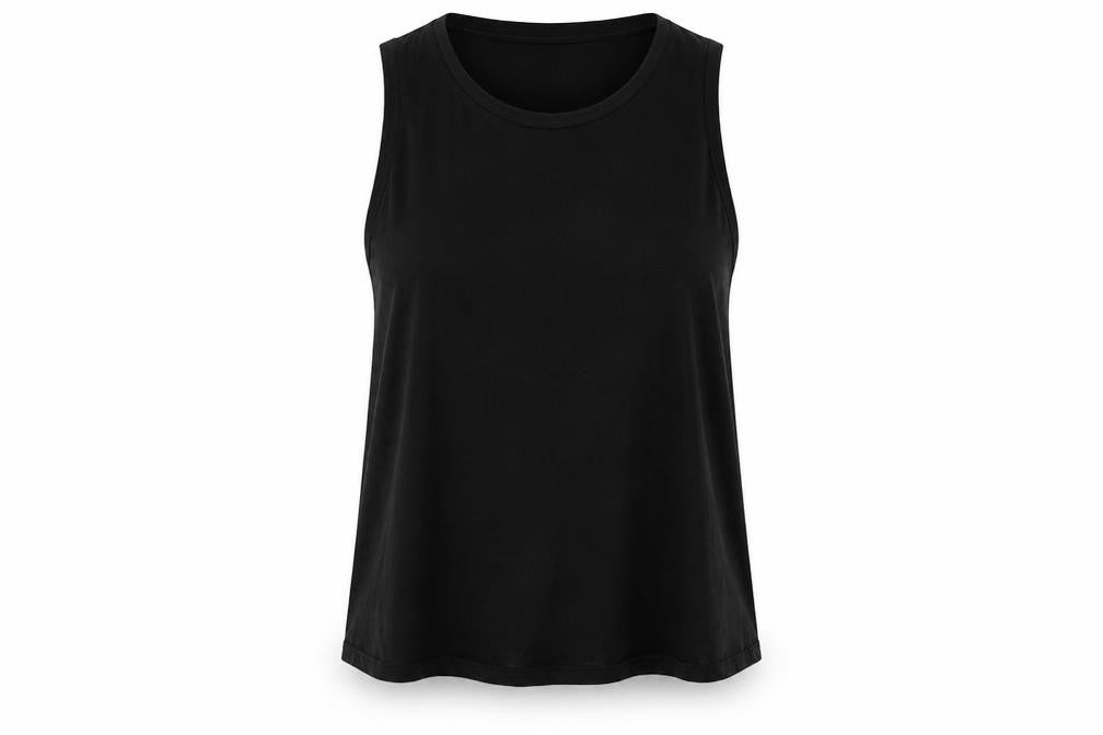 Womens UK Size M Gap Black Polyester Tank