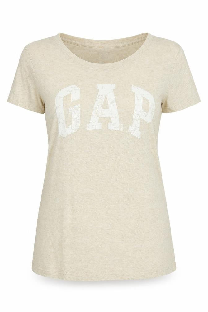 Womens UK Size One Size Gap Black Cotton T-Shirt