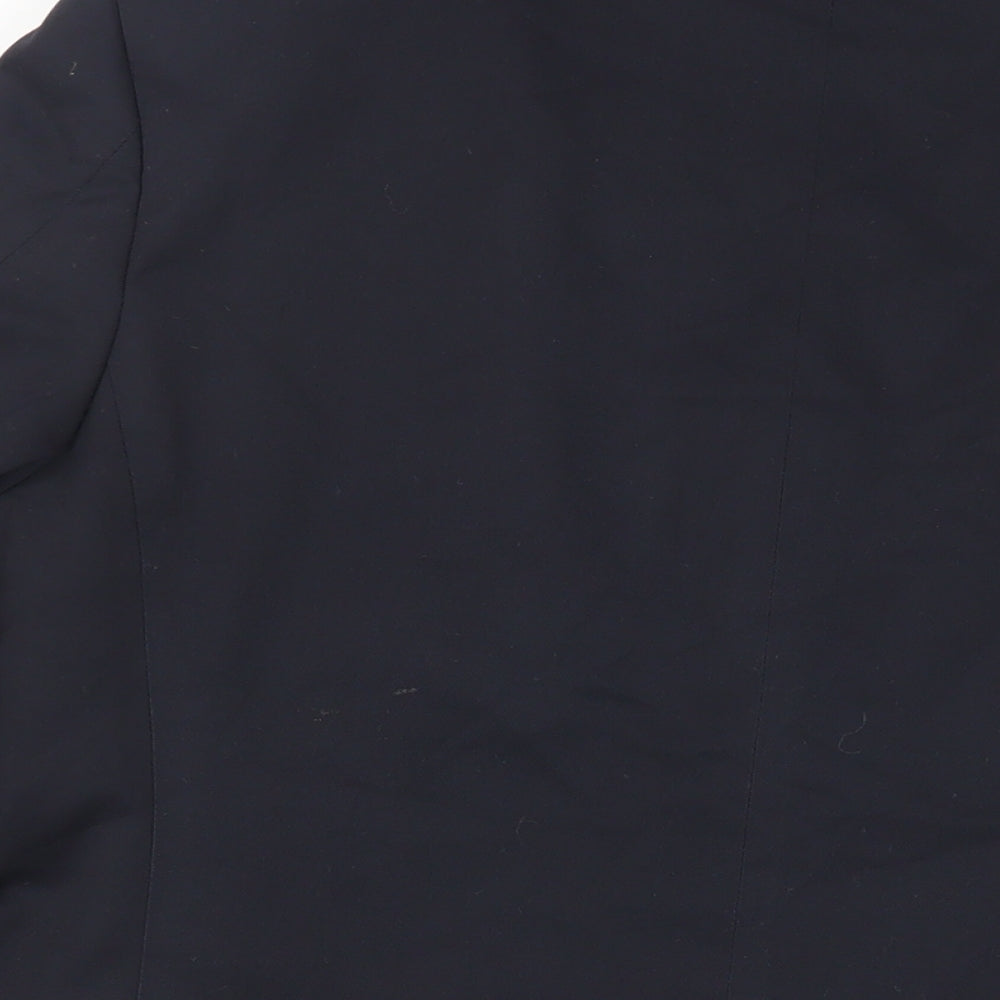 Marks and Spencer Mens Blue Polyester Jacket Suit Jacket Size 40 Regular