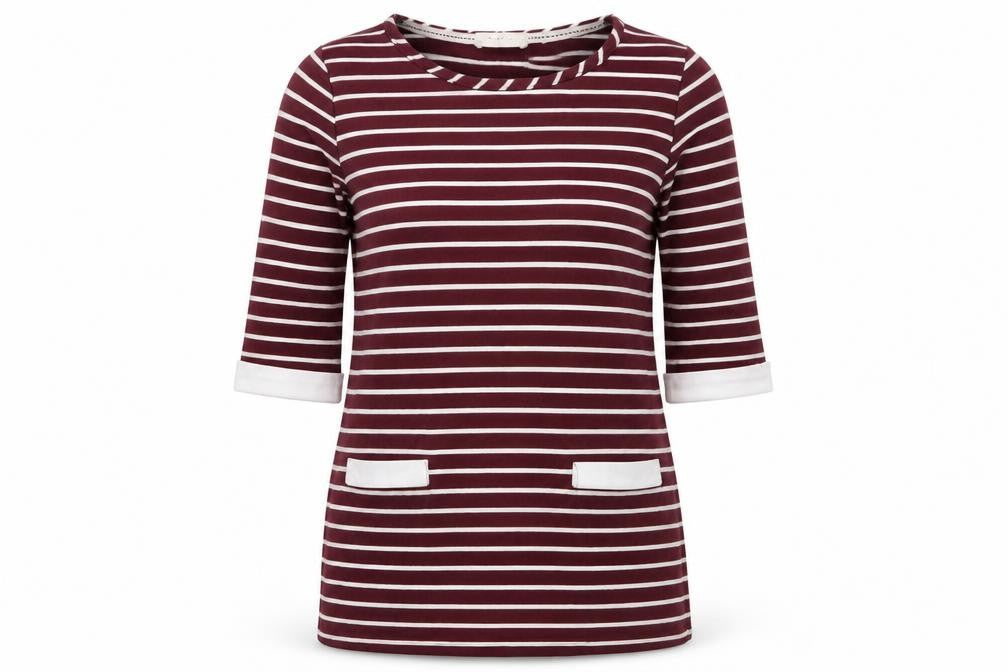 Womens UK Size M Autonomy Red Cotton T-Shirt