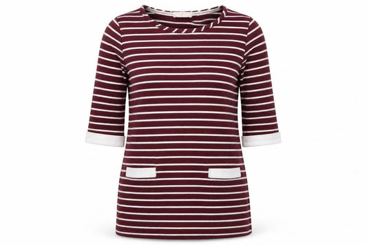 Womens UK Size M Autonomy Red Cotton T-Shirt