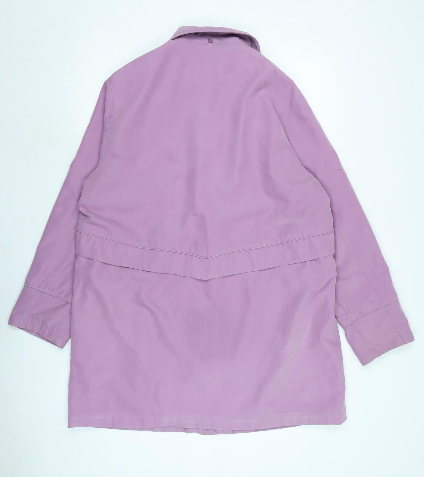 Dannimac Womens Purple Anorak Coat Size L Zip
