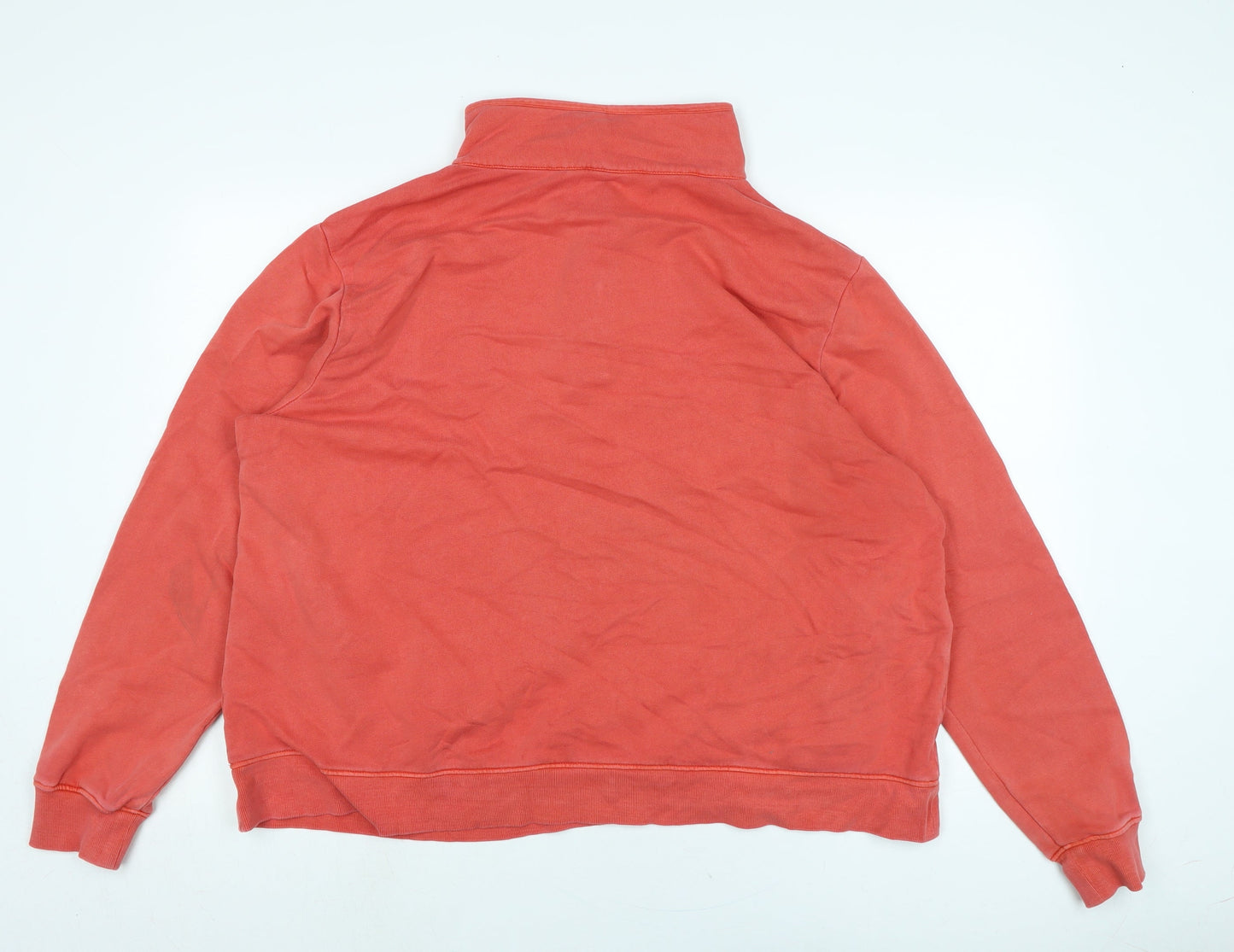Seasalt Cornwall Womens Pink Cotton Pullover Sweatshirt Size 20 Button - Seasalt Cornwall