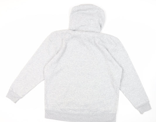 IVY PARK Mens Grey Polyester Pullover Hoodie Size M - Logo