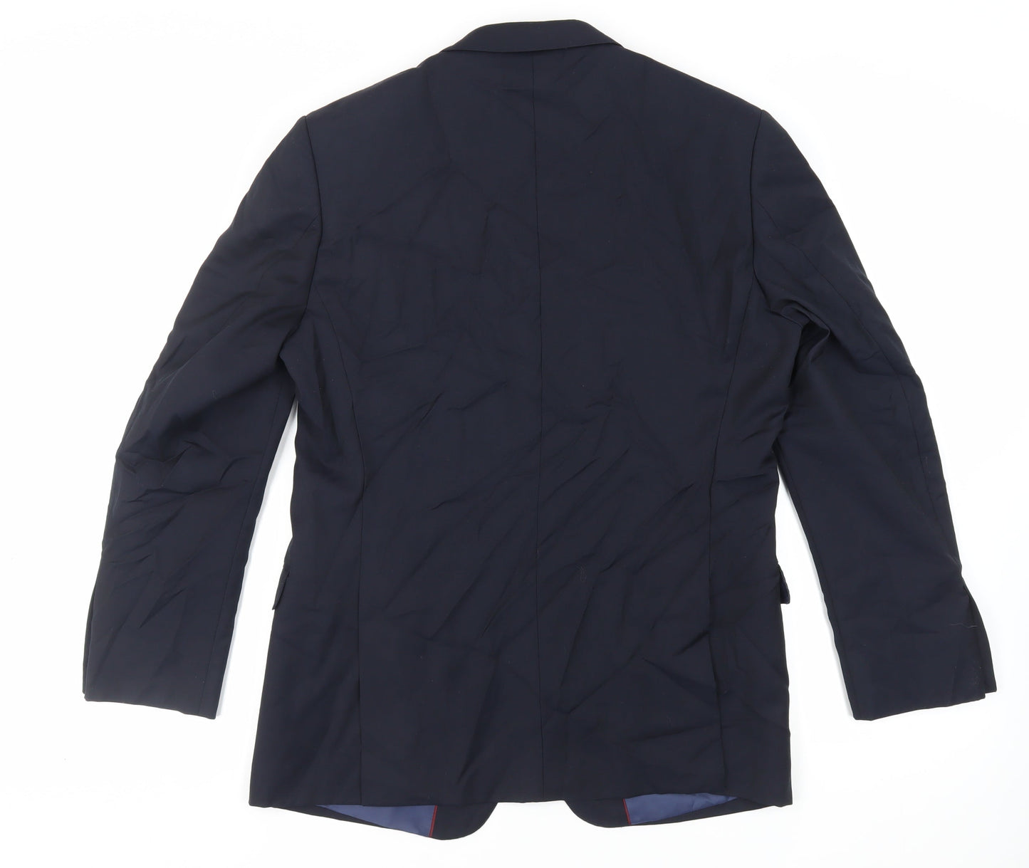 Studio Italia Mens Blue Wool Jacket Suit Jacket Size 40 Regular