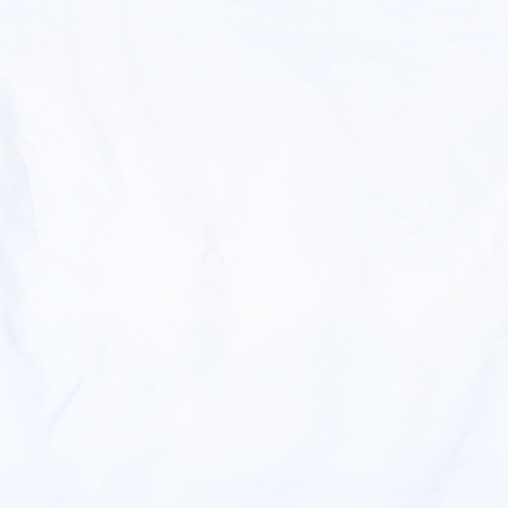 Crew Clothing Mens Blue Cotton Pullover Sweatshirt Size L - Logo