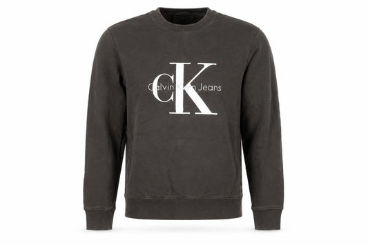 Mens UK XS Regular Calvin Klein Jeans Green Pullover Sweatshirt